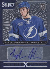 Johnson Tyler 13-14 Select Youth Explosion Autographs #YE-TJ