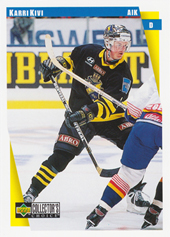 Kivi Karri 97-98 UD Choice Swedish Hockey #2