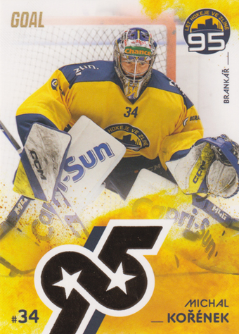 Kořének Michal 2024 GOAL Cards 95 let Zlínského hokeje #ZL2