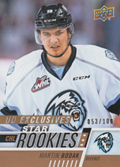 Bodák Martin 17-18 Upper Deck CHL Star Rookies Exclusives #373