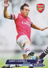 Cazorla Santi 13-14 Topps Premier Gold #3