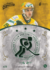 Pavelec Stanislav 2021 Legendary Cards League Dynasty #3