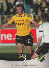 Sandberg Niklas 2004 The Card Cabinet Allsvenskan #3