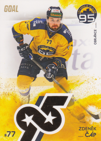 Čáp Zdeněk 2024 GOAL Cards 95 let Zlínského hokeje #ZL4