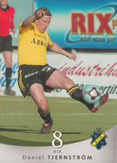 Tjernström Daniel 2004 The Card Cabinet Allsvenskan #4