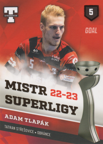 Tlapák Adam 22-23 GOAL Cards Tatran Střešovice #4