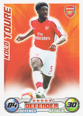 Touré Kolo 08-09 Topps Match Attax PL #4