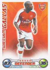 Gallas William 08-09 Topps Match Attax PL #5