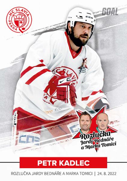 Kadlec Petr 2022 GOAL Cards Rozlučka Slavia #6