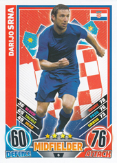 Srna Darijo 2012 Topps Match Attax England #6
