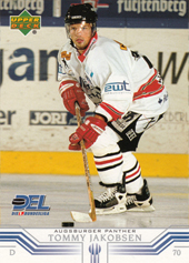Jakobsen Tommy 01-02 Upper Deck DEL #8