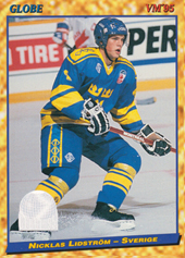 Lidström Nicklas 1995 Semic Globe #9