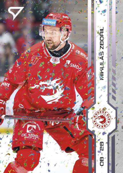 Zbořil Mikuláš 2025 Tipsport ELH Play Off Violet #363