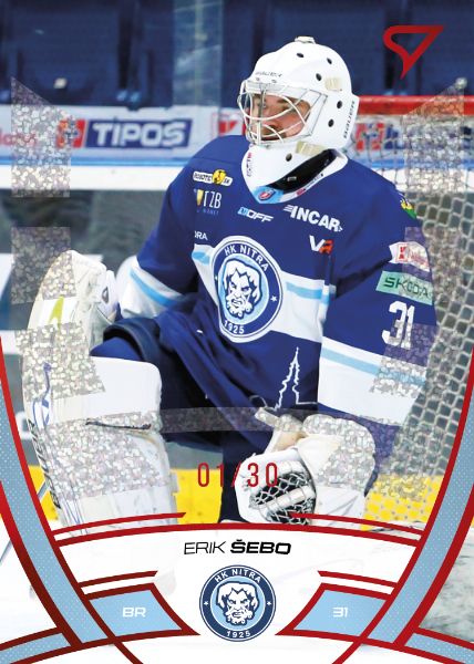Šebo Erik 24-25 Tipos Extraliga Red #217