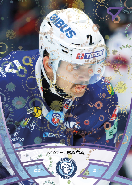 Bača Matej 24-25 Tipos Extraliga Purple #218