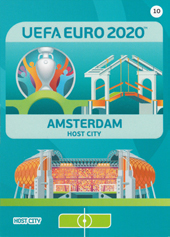 Amsterdam 2020 Panini Adrenalyn XL EURO Host City #10