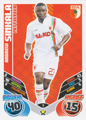 Sinkala Andrew 11-12 Topps Match Attax BL #11