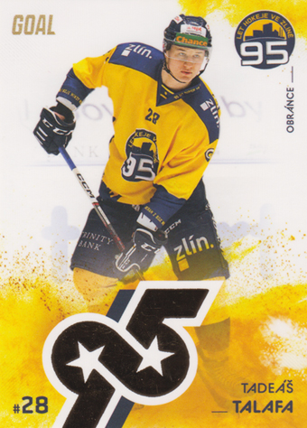 Talafa Tadeáš 2024 GOAL Cards 95 let Zlínského hokeje #ZL11