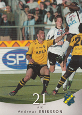 Eriksson Andreas 2004 The Card Cabinet Allsvenskan #12