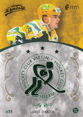 Jenáček Luboš 2021 Legendary Cards League Dynasty #12