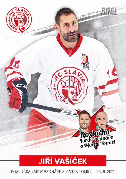 Vašíček Jiří 2022 GOAL Cards Rozlučka Slavia #12