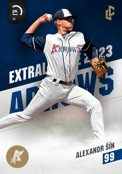 Šín Alexandr 2023 LC Czech Baseball Extraleague #14