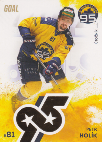 Holík Petr 2024 GOAL Cards 95 let Zlínského hokeje #ZL15