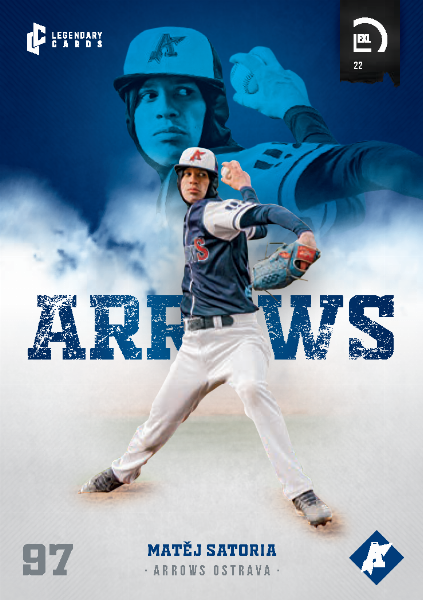 Satoria Matěj 2022 LC Czech Baseball Extraleague #17