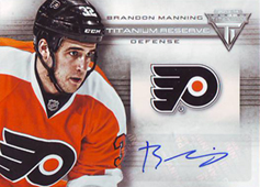 Manning Brandon 13-14 Panini Titanium Titanium Reserve Autographs #TR-BMA