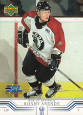 Arendt Ronny 01-02 Upper Deck DEL #18