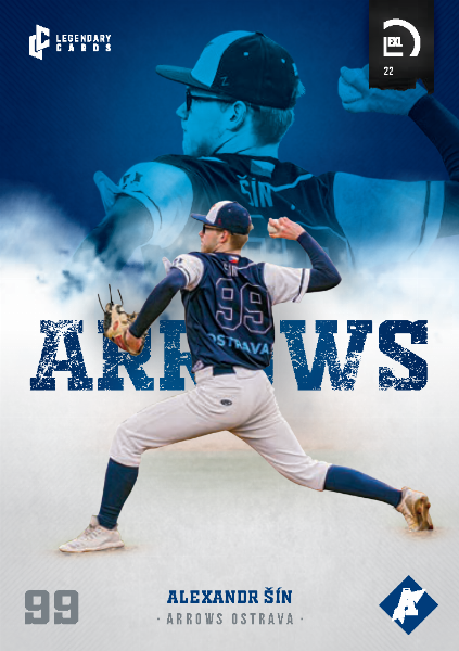 Šín Alexandr 2022 LC Czech Baseball Extraleague #18