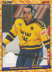 Popovic Peter 1995 Semic Globe #19