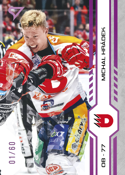 Hrádek Michal 2025 Tipsport ELH Play Off Purple #367