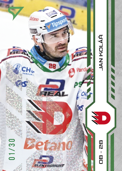 Kolář Jan 2025 Tipsport ELH Play Off Green #368