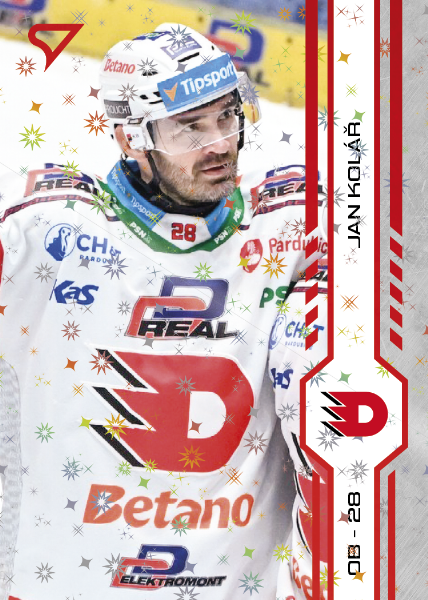 Kolář Jan 2025 Tipsport ELH Play Off Red #368