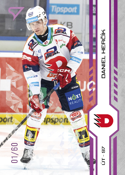 Herčík Daniel 24-25 Tipsport Extraliga Purple #262