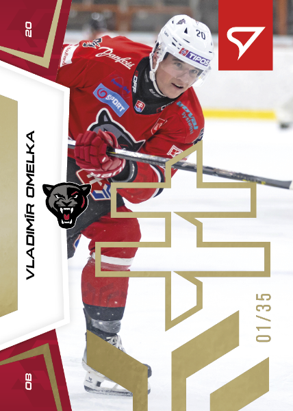 Omelka Vladimír 24-25 Slovenská hokejová liga Gold #16