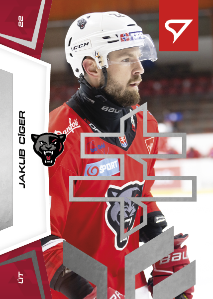 Cíger Jakub 24-25 Slovenská hokejová liga Silver #18