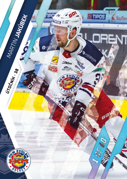 Jakúbek Martin 23-24 Tipos Extraliga Ice Blue #226