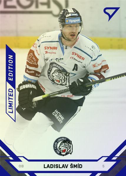 Šmíd Ladislav 21-22 Tipsport Extraliga Blue #25