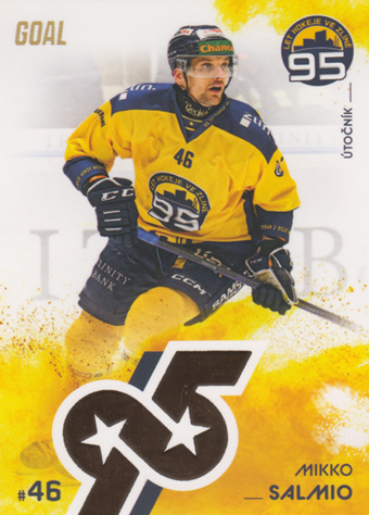 Salmio Mikko 2024 GOAL Cards 95 let Zlínského hokeje #ZL21