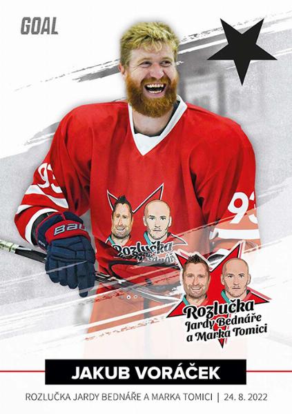 Voráček Jakub 2022 GOAL Cards Rozlučka Slavia #21