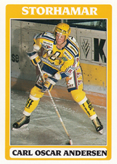 Andersen Carl Oscar Boe 92-93 Elitserien #25
