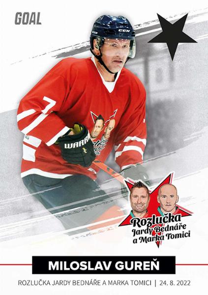 Gureň Miloslav 2022 GOAL Cards Rozlučka Slavia #25