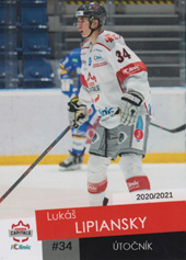 Lipiansky Lukáš 20-21 Slovakian Bratislava Capitals #25