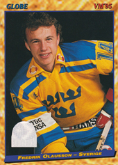Olausson Fredrik 1995 Semic Globe #26