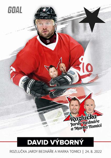 Výborný David 2022 GOAL Cards Rozlučka Slavia #27