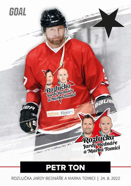 Ton Petr 2022 GOAL Cards Rozlučka Slavia #28
