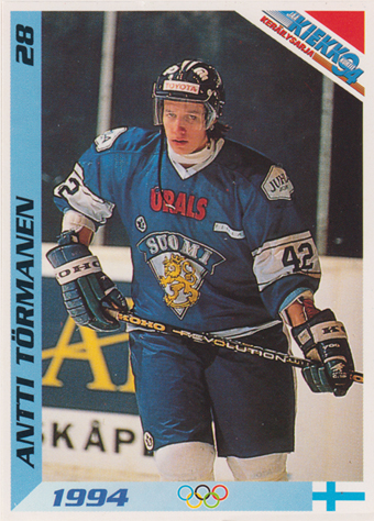 Törmänen Antti 1994 Finnish Jää Kiekko #28