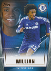 Willian 14-15 Topps Premier Club #28